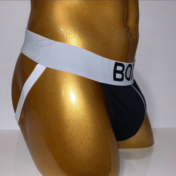 BOX Menswear Black Jockstrap - Picture 2 of 6